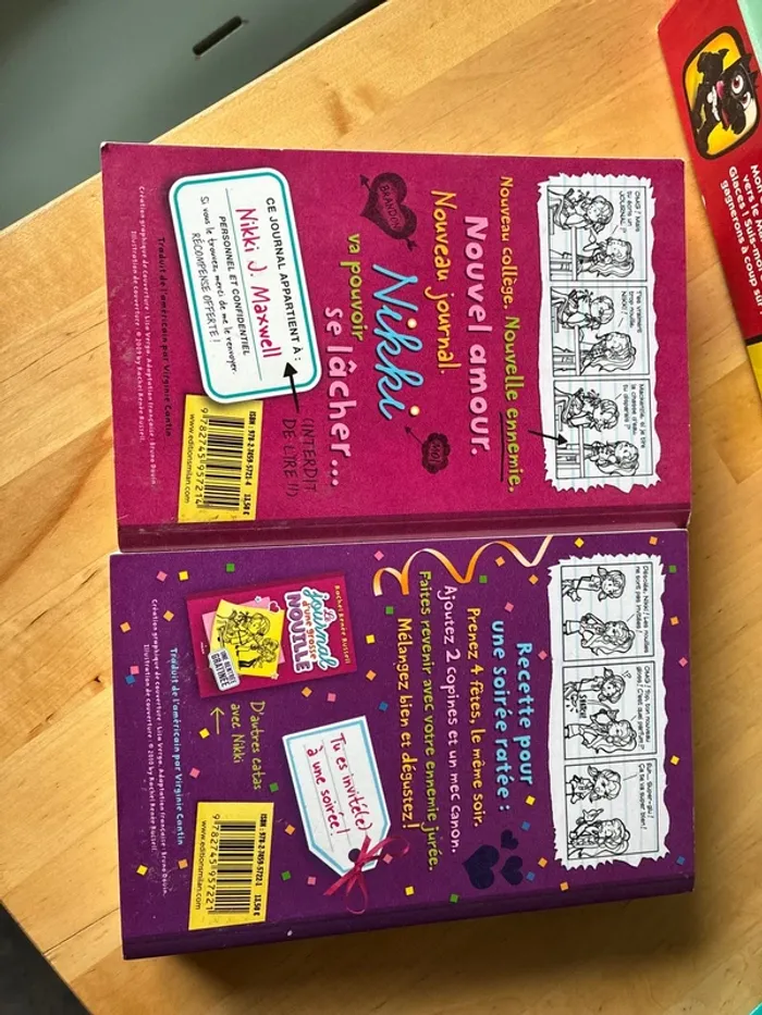 Le journal d’une grosse nouille tomes 1 et 2 - photo numéro 2