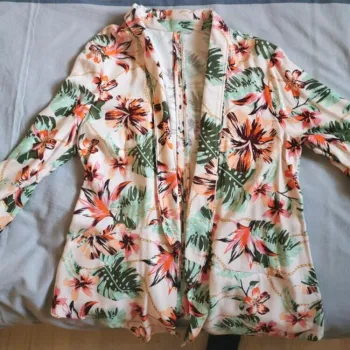 Blazer Promod imprimé tropical 🌴
