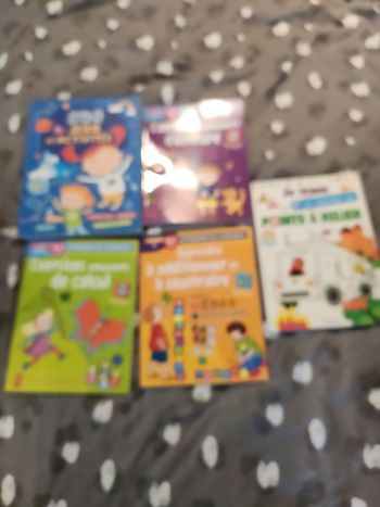 Lot 5 livres  5 6 ans