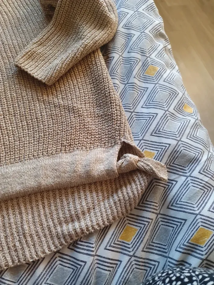 Pull fil doré - photo numéro 5