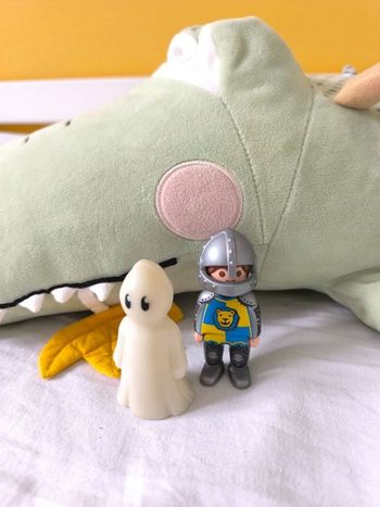 Playmobil 123 chevalier et fantôme