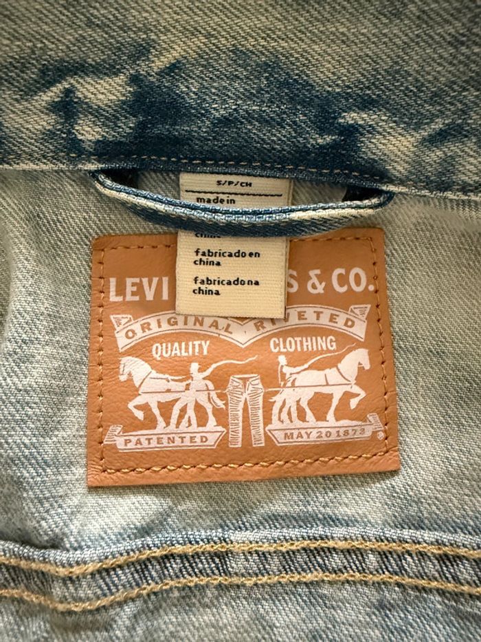 Veste courte en jean Levi’s taille S - photo numéro 13