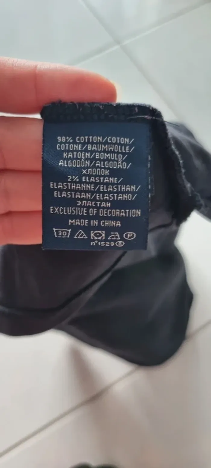 Polo noir Ralph Lauren femme Taille M - photo numéro 5