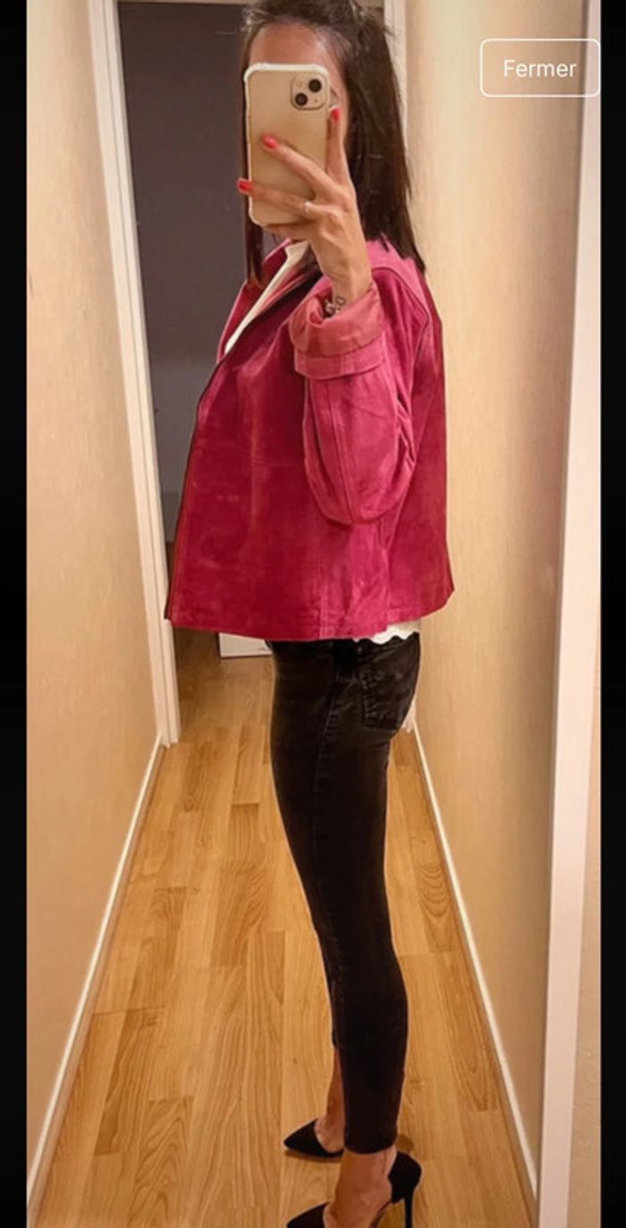 Veste rose - photo numéro 2