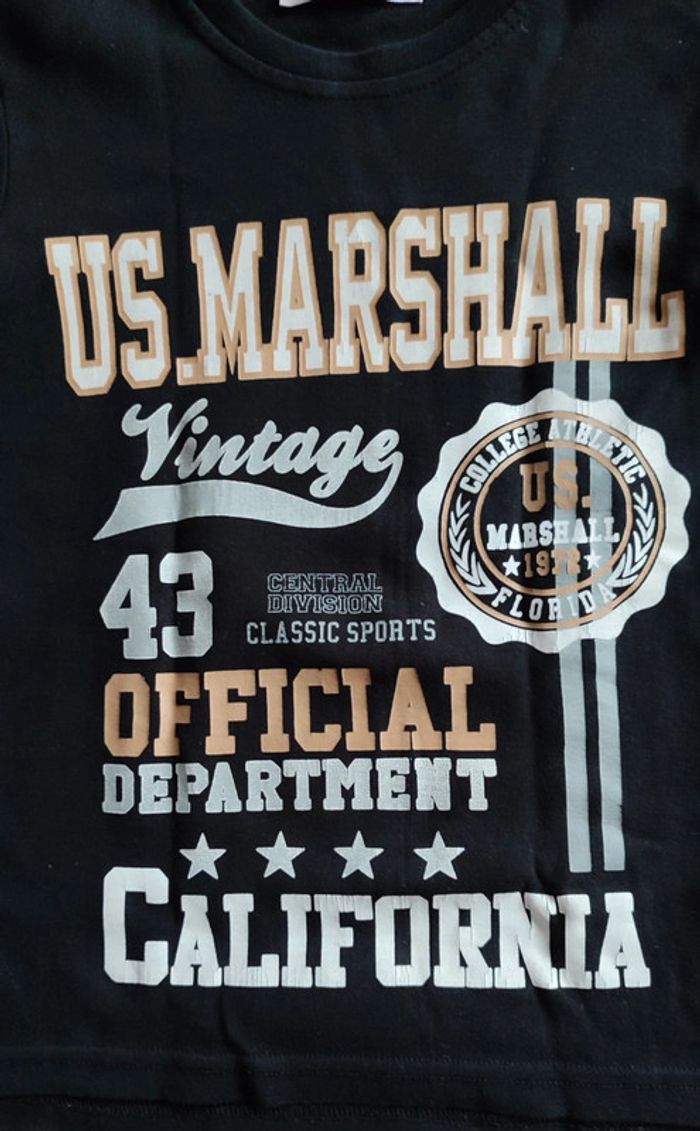 Tee-shirt noir manches longues - 6 ans - TBE - photo numéro 5