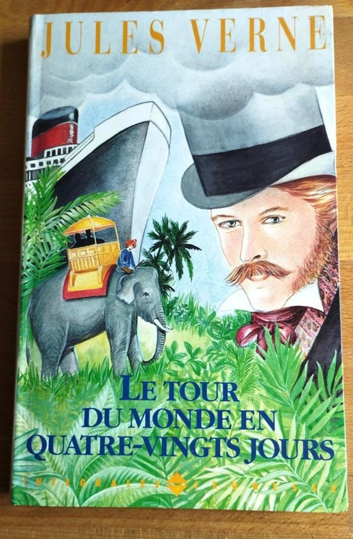 Livre Le tour du monde en quatre-vingt jours - Jules Verne