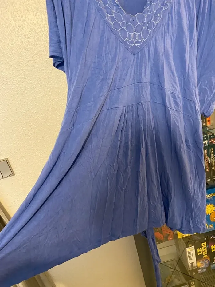 tunique bleu lavande M&Smode taille 3xl - photo numéro 3