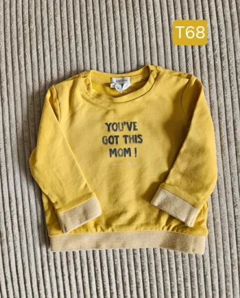 Pull jaune 6m