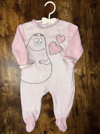 Grenouillère barbapapa 6m