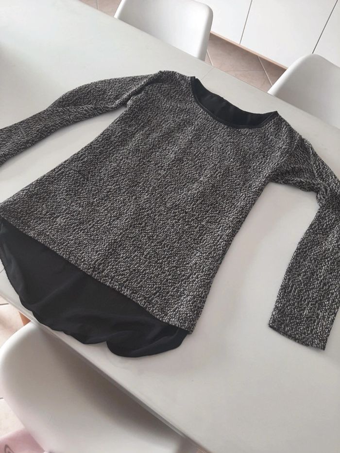 Tunique leger dos transparent