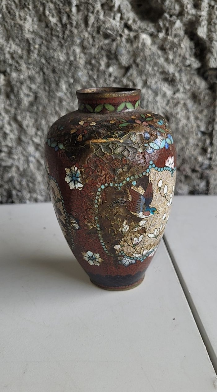 Petit vase en émaux - photo numéro 6