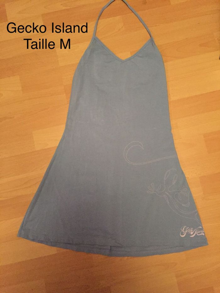 Robe Gecko Island bleue Taille M