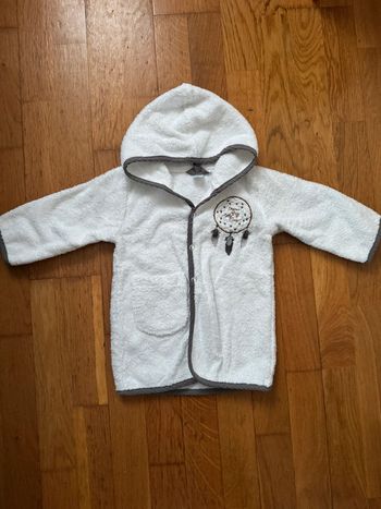 Peignoir bébé 9-12 mois attrape rêve
