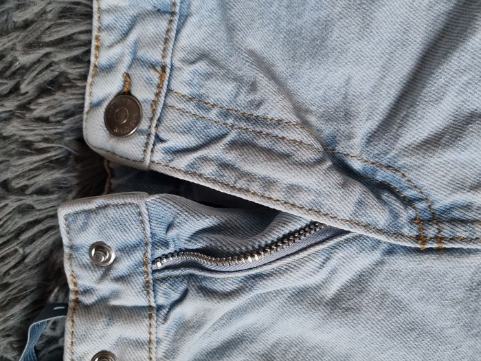 Jupe-short en jean 10ans - photo numéro 3