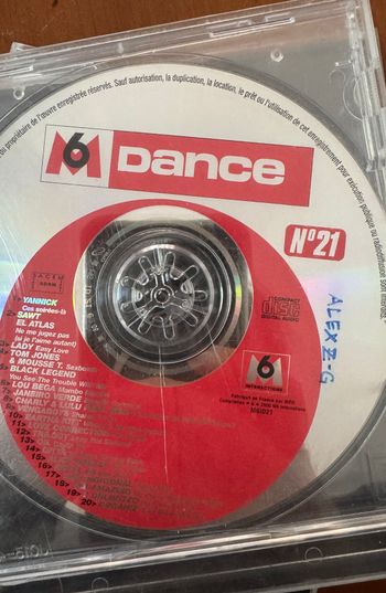 CD compilation, 2000, M6 dance