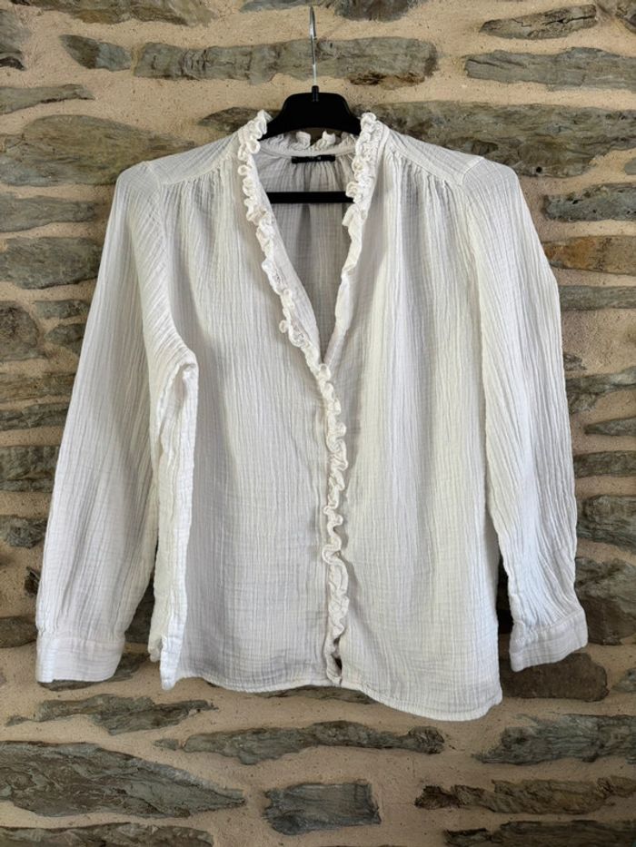 Chemise, gaze de coton taille 44