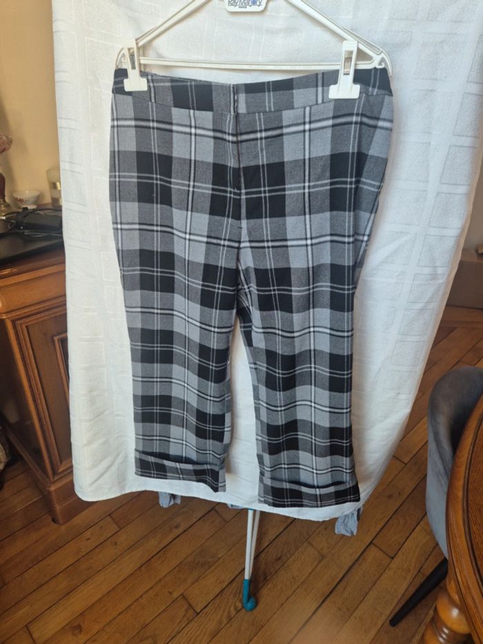 pantalon à carreaux taille 44 - photo numéro 7