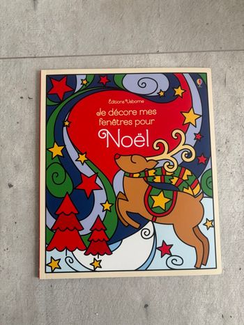Livre je décore mes fenêtres pour Noël 