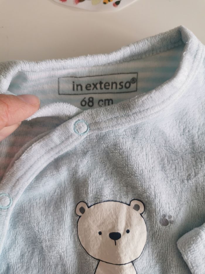 Lot de 2 pyjamas bébé garçon 6mois in extenso en très bon état - photo numéro 3