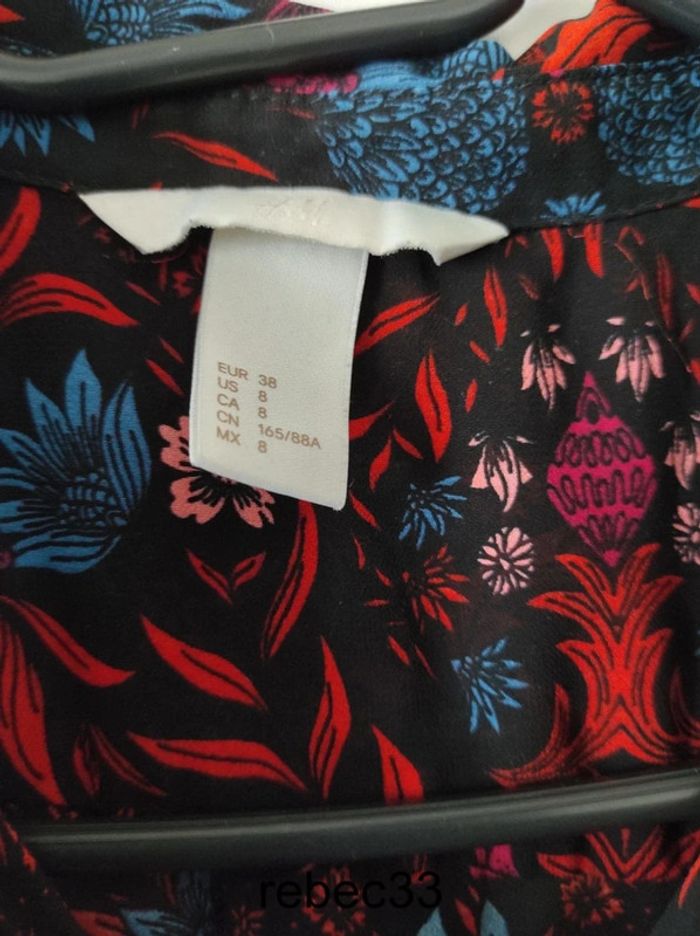 Débardeur blouse imprimé h&m - photo numéro 4