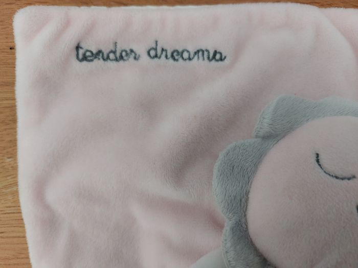 Doudou plat Fleur avec jambes Tender Dreams - obaibi - photo numéro 4
