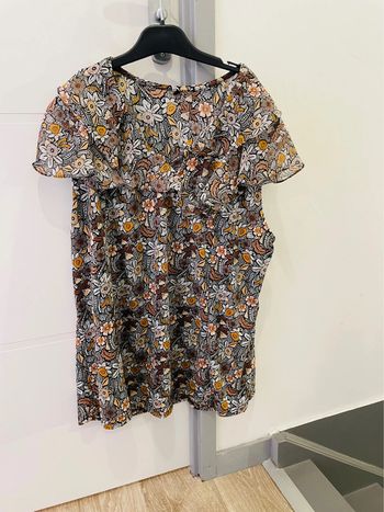 Haut femme tee shirt top femme fleurs