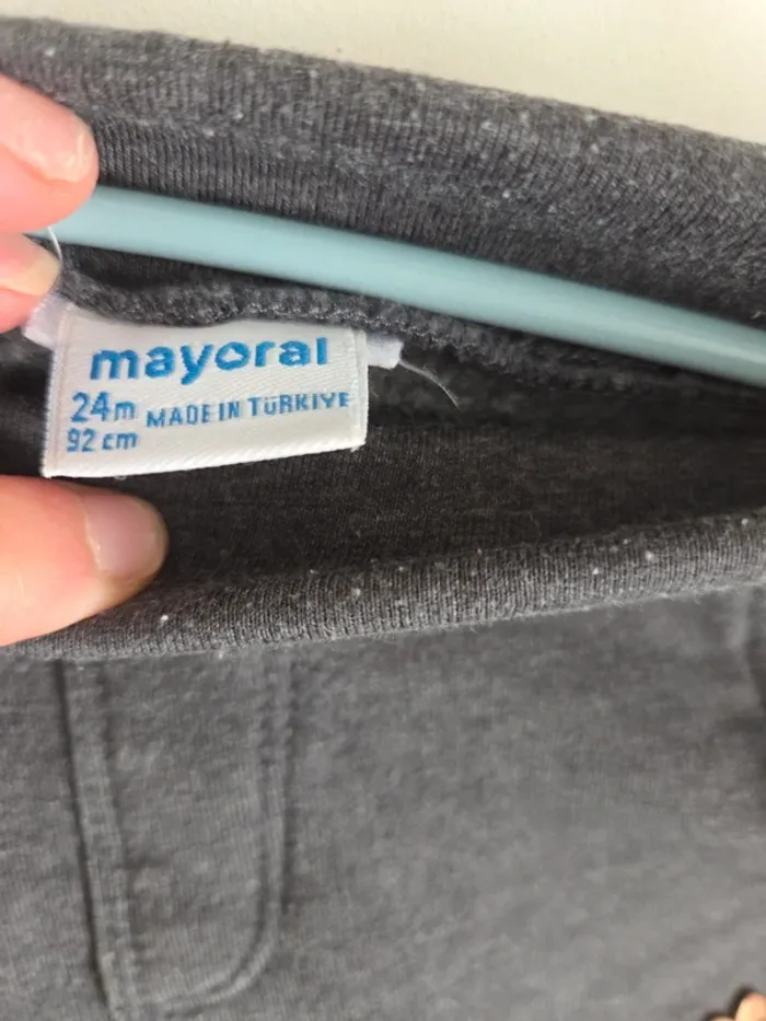 Legging Mayoral 24 mois Gris foncé - photo numéro 2