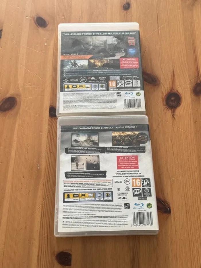 Lot Battlefield (Bad Company 2 + BF3) - TBE - PS3 - photo numéro 2