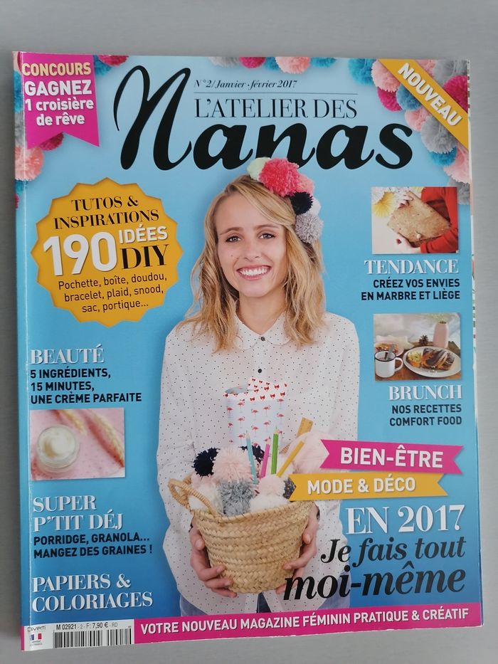Lot 8 numéro revues loisirs - "L'atelier des nanas" - photo numéro 3
