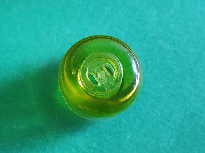 Lot 200 pièces têtes jaune transparent Lego - en parfait état - vrai Lego - photo numéro 5