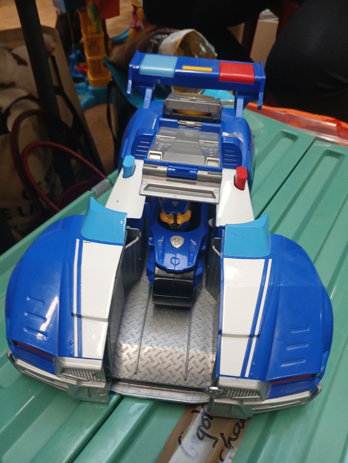 Voiture pat patrouille + moto - photo numéro 3