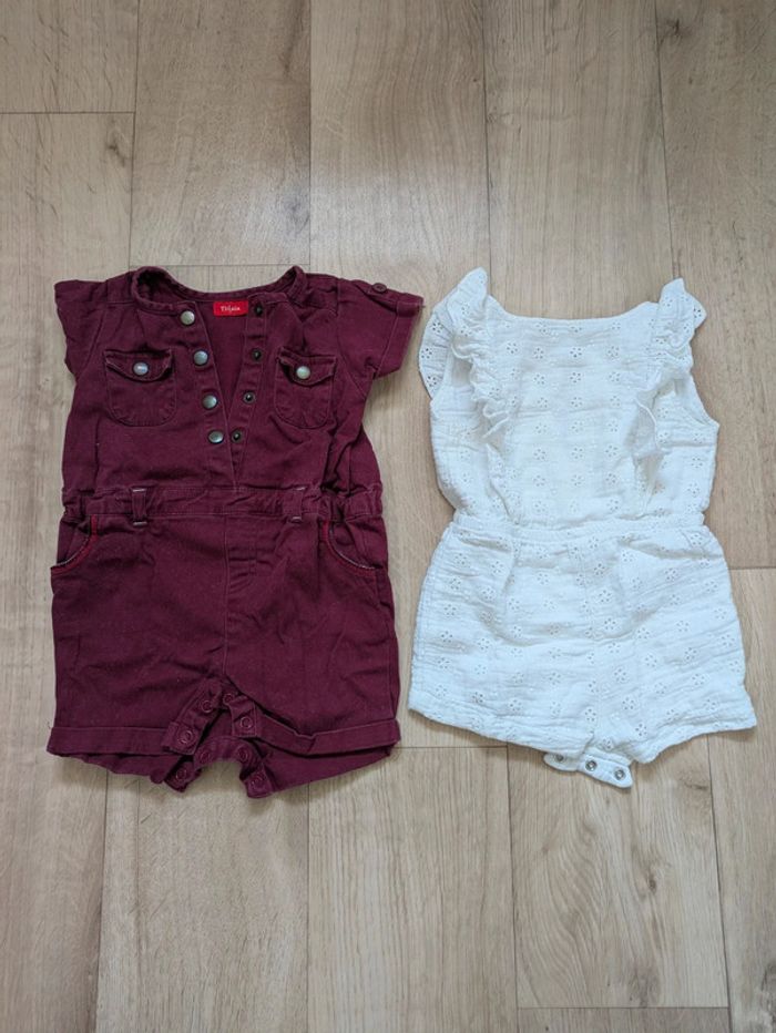 Lot 15 shorts/combishort été 12 Mois 74cm - photo numéro 5
