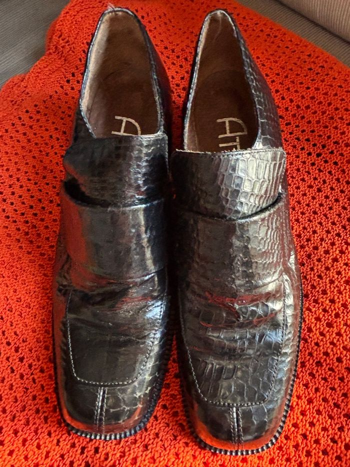 Mocassins femme  cuir vernis