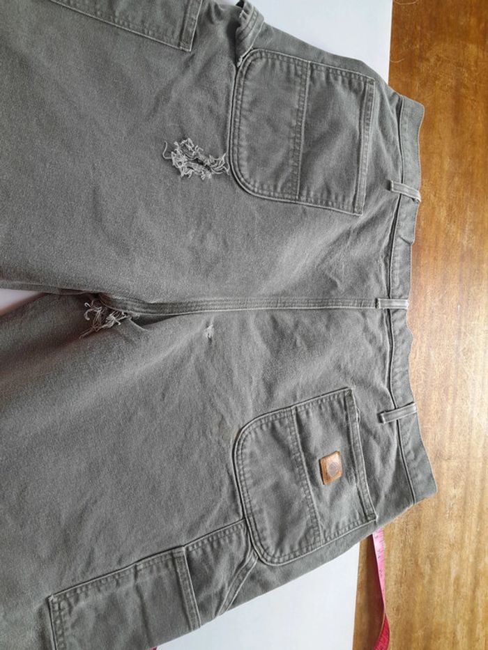 Pantalon large etiquette cuir Carhartt 44×34 - photo numéro 12