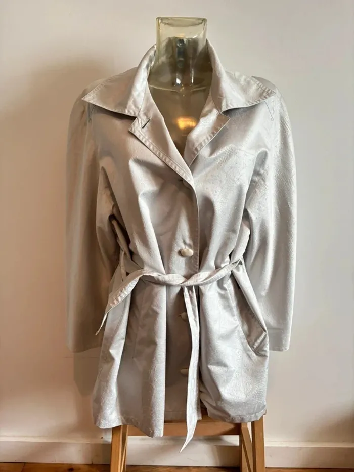 Trench Claude Harvey taille 42 - photo numéro 11