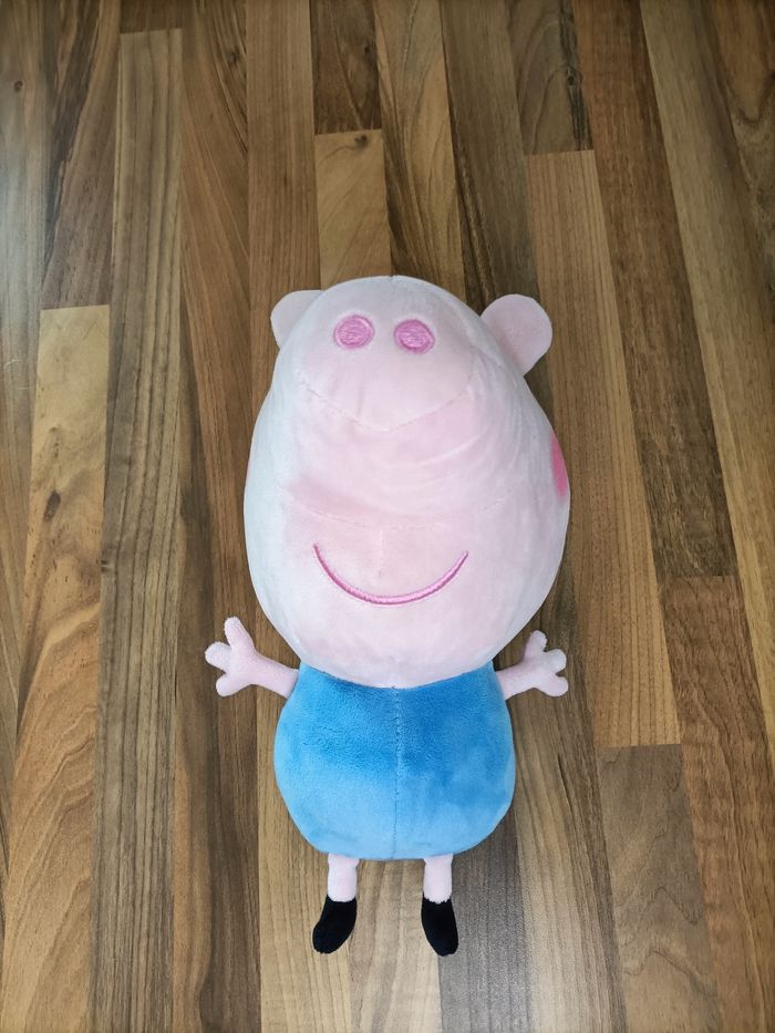 Grande peluche Peppa Pig - Georges - photo numéro 2