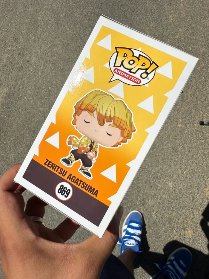 Funko Pop Zenitsu Agatsuma 869 Error Glow - Demon Slayer - photo numéro 2