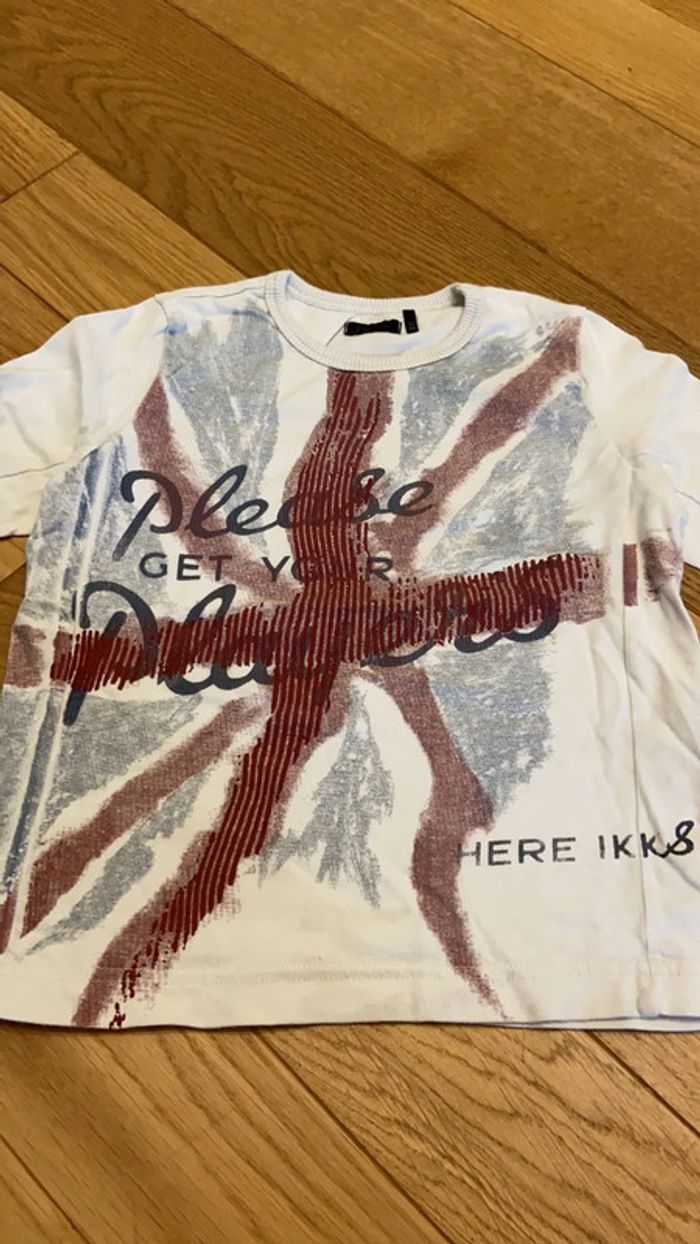 T shirt manches longues ikks 3 ans - photo numéro 2