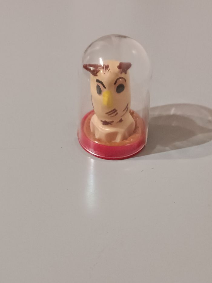 Figurine vintage chouette Rubber Doll