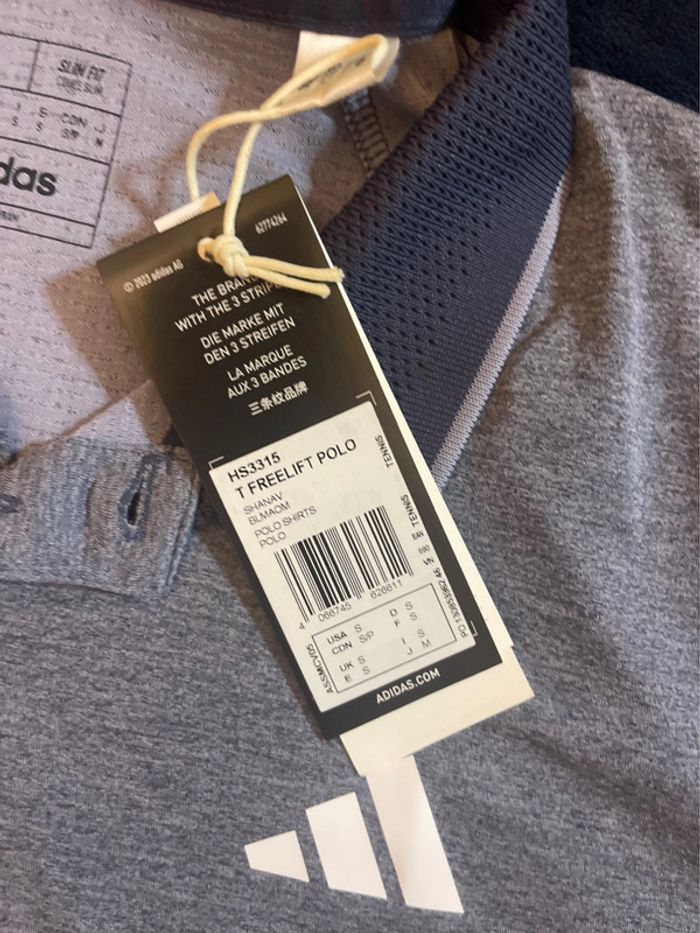 Adidas Polo homme freelift Slim Fit taille S - photo numéro 4