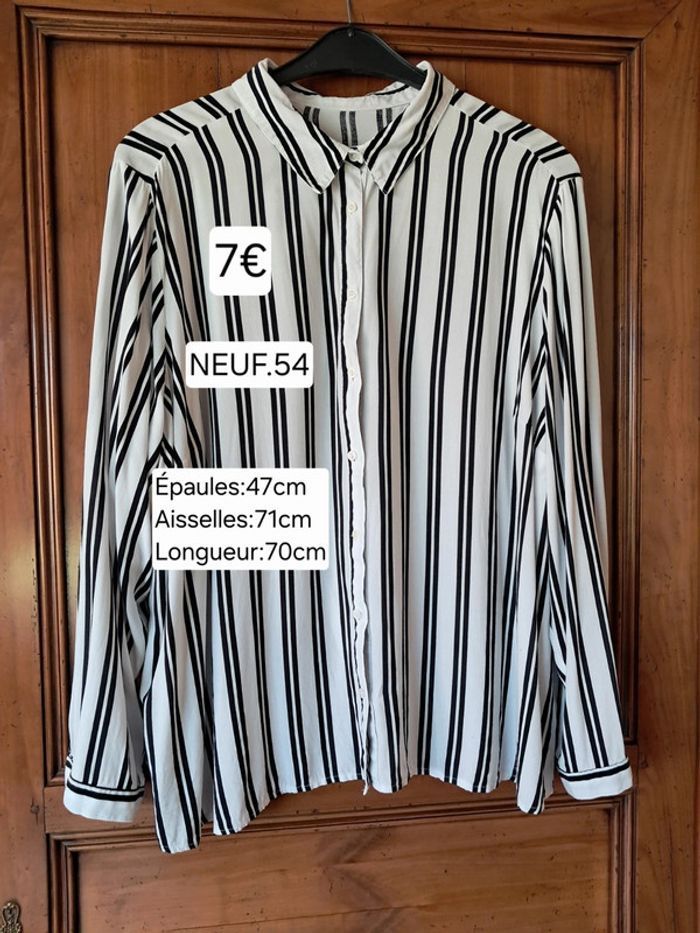 Chemise NEUVE pour femme taille 54 / 56