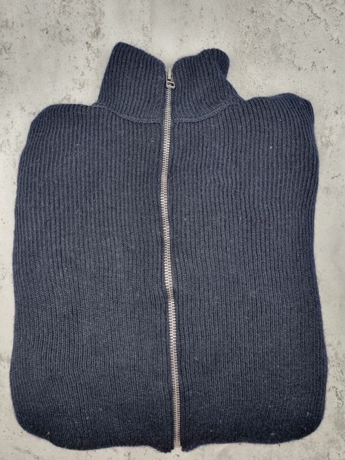 Gilet zippé Ralph Lauren noir – Taille L Homme (mesures en photos) - photo numéro 2