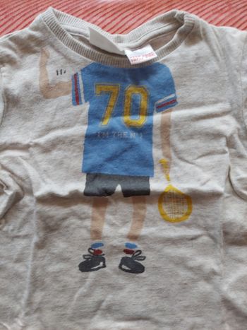 Tee shirt zara 6/9mois