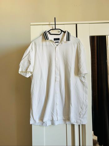 Chemise blanche Slim Fit Homme Zara Tailles L-XL