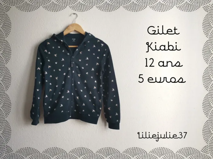 Gilet Kiabi 12 ans