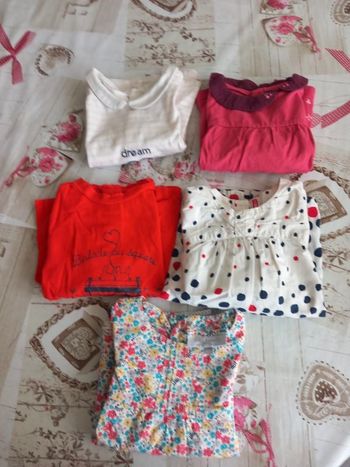 Lot de tee-shirts et blouses