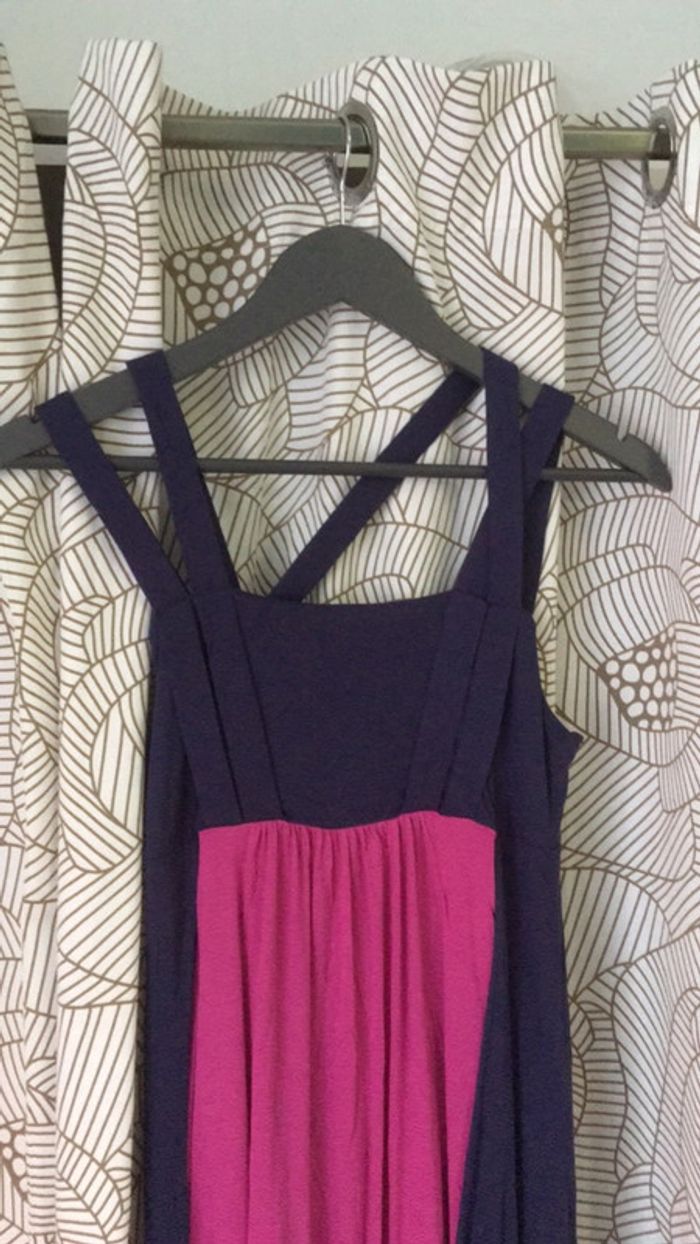 Robe skunkfunk super état rose et violette - photo numéro 2