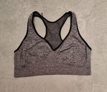 Brassière de sport grise Tissaïa taille XXL