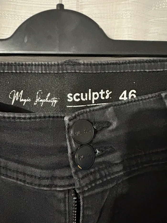 Jeans slim noir - photo numéro 5