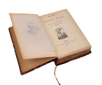 Victor Hugo Odes et Ballades / Les orientales Tranche dorée (1875)